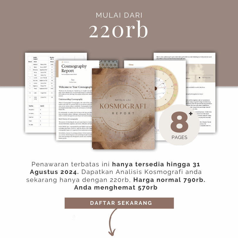Contoh visual paket Analisis Kosmografi